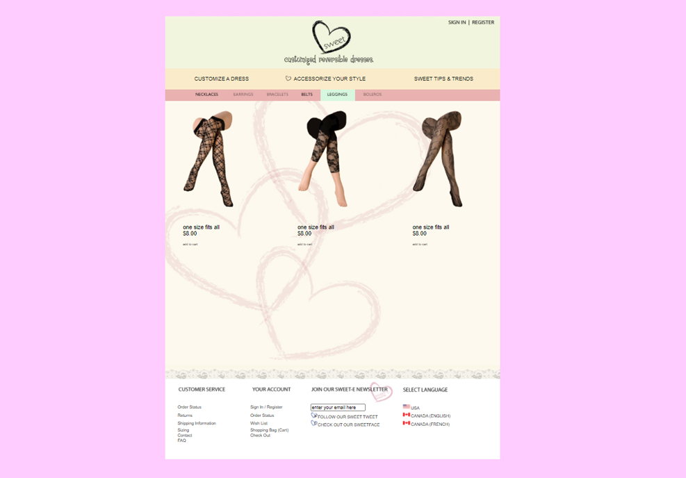 SWEET_Website_Screenshot_ShopLeggings
